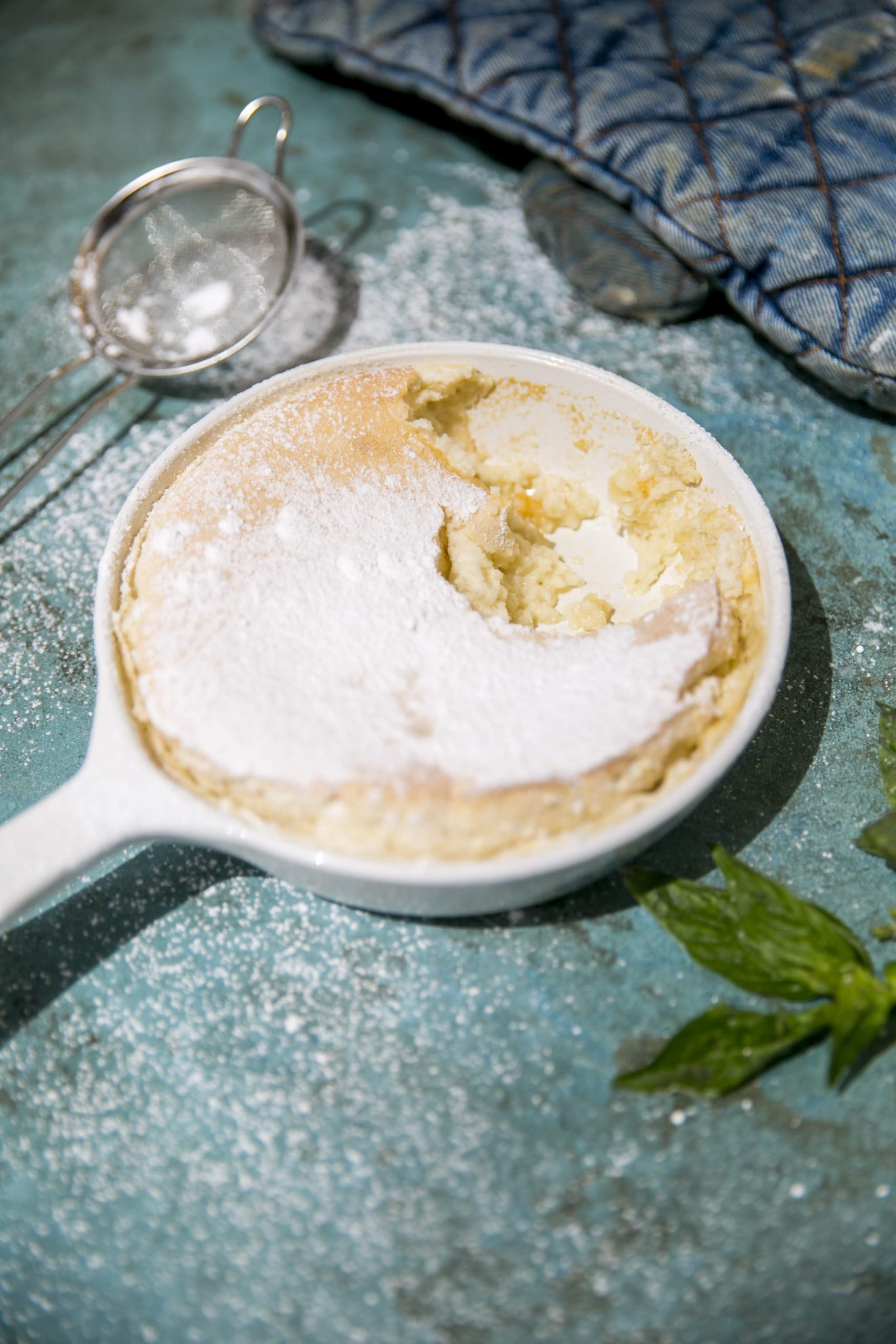 Impress Your Friends With This Gorgeous Vanilla Basil Soufflé