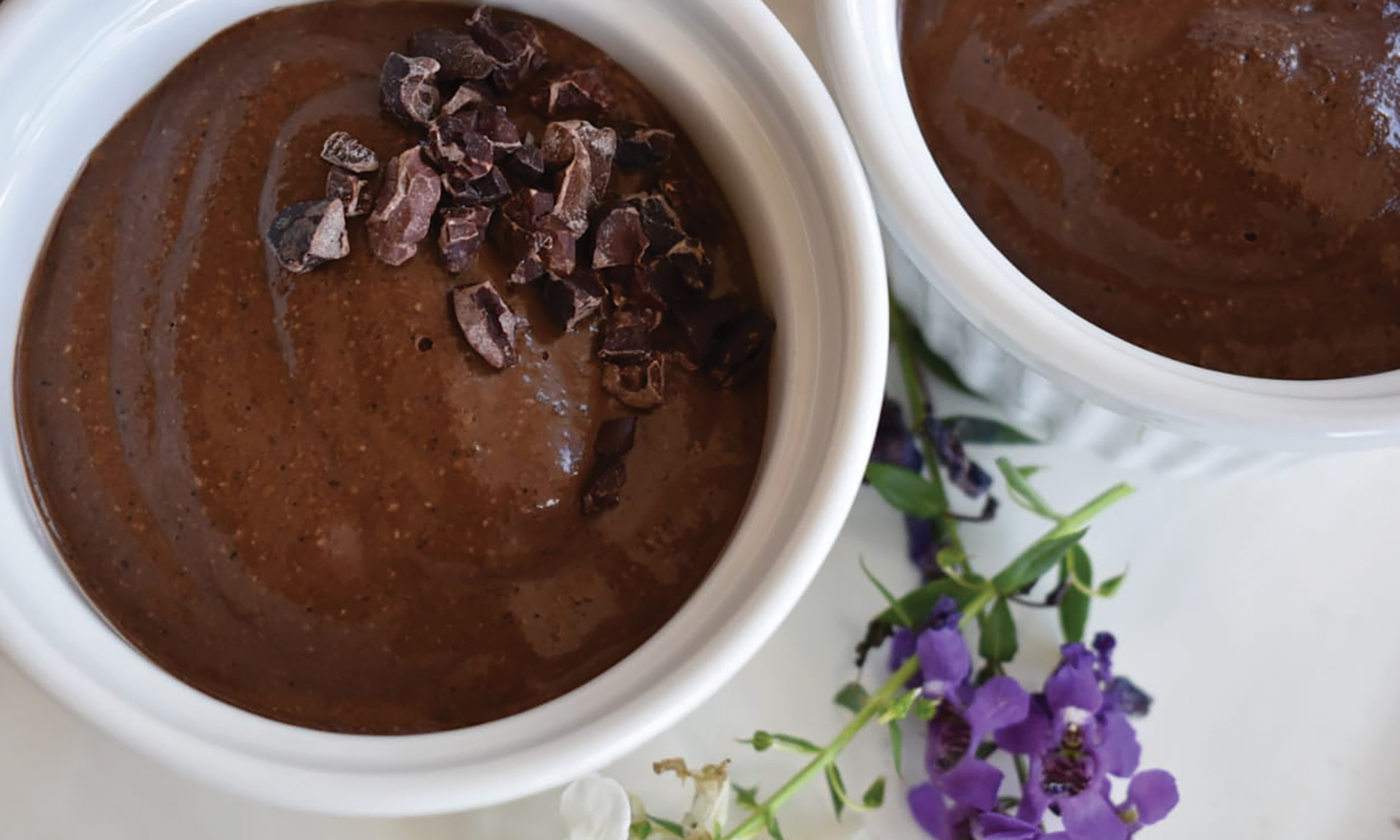 Blend Chia Seeds And Cocoa Powder For A Yummy Dessert