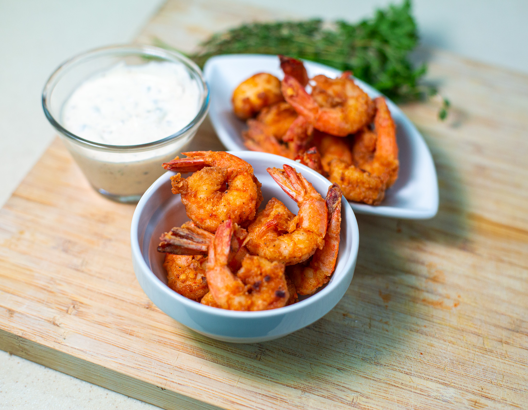How To Make Cajun Popcorn Shrimp And Tartar Sauce Recipe